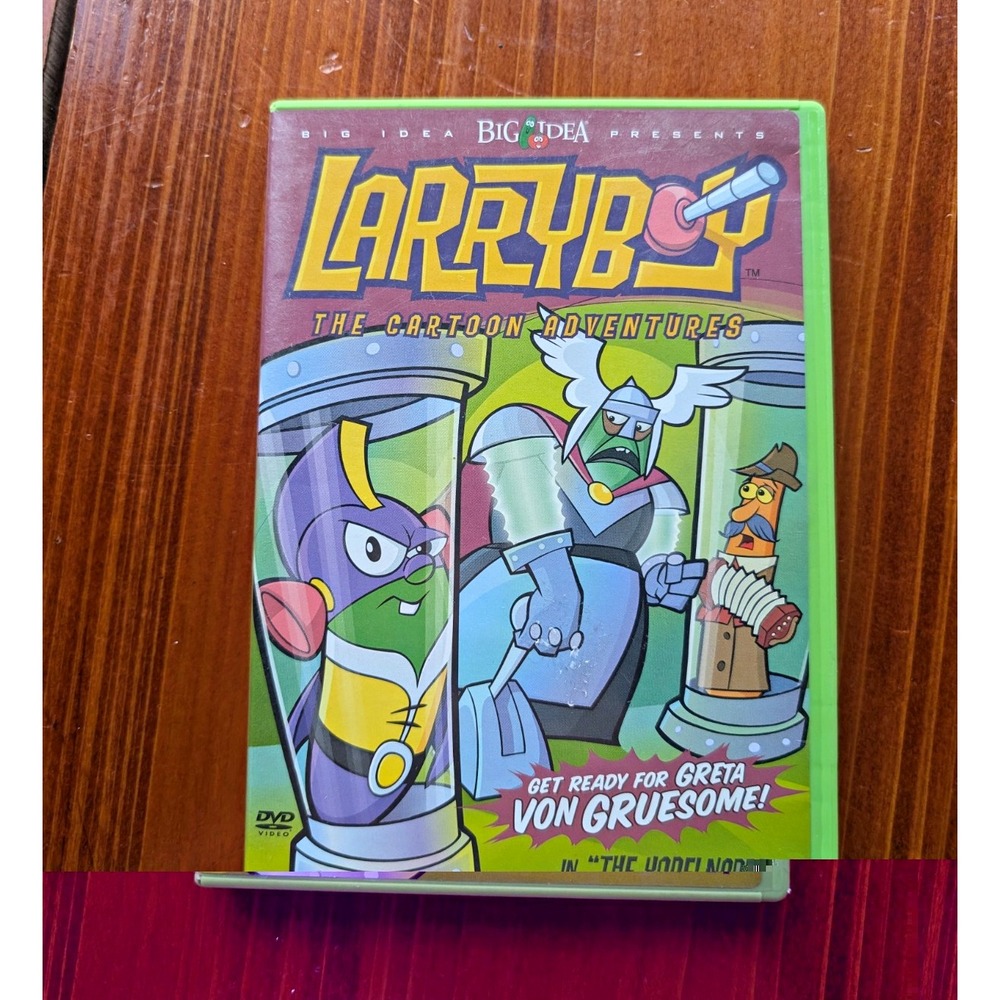 Big Idea VeggieTales LarryBoy: The Cartoon Adventures The Yodelnapper DVD 2005